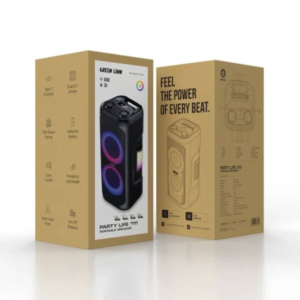 اسپیکر گرین لاین مدل Party Life 700 GNPL700SPKRBK